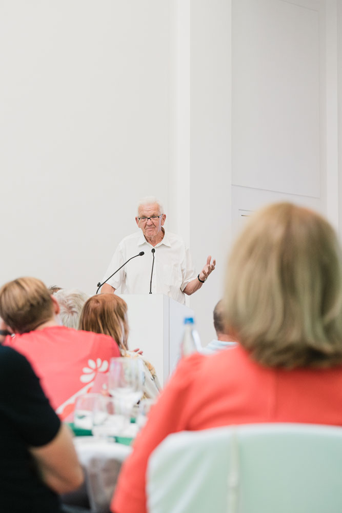 Abend zu Ehren von Winfried Kretschmann, ehemaliger Ministerpräsident von Baden Württemberg