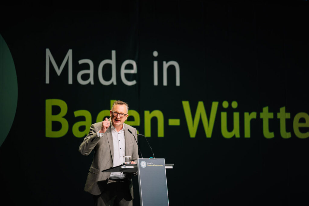Andreas Schwarz auf der Landesdelegiertenkonferenz in Offenburg 2026