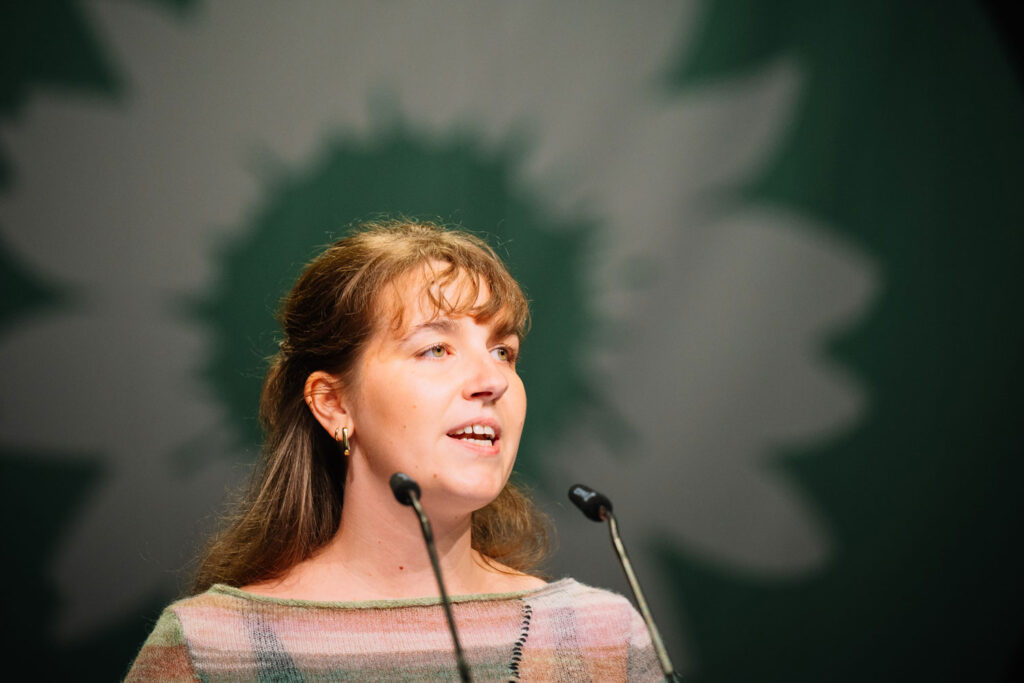 Theresa Fidušek auf der Landesdelegiertenkonferenz in Offenburg 2026