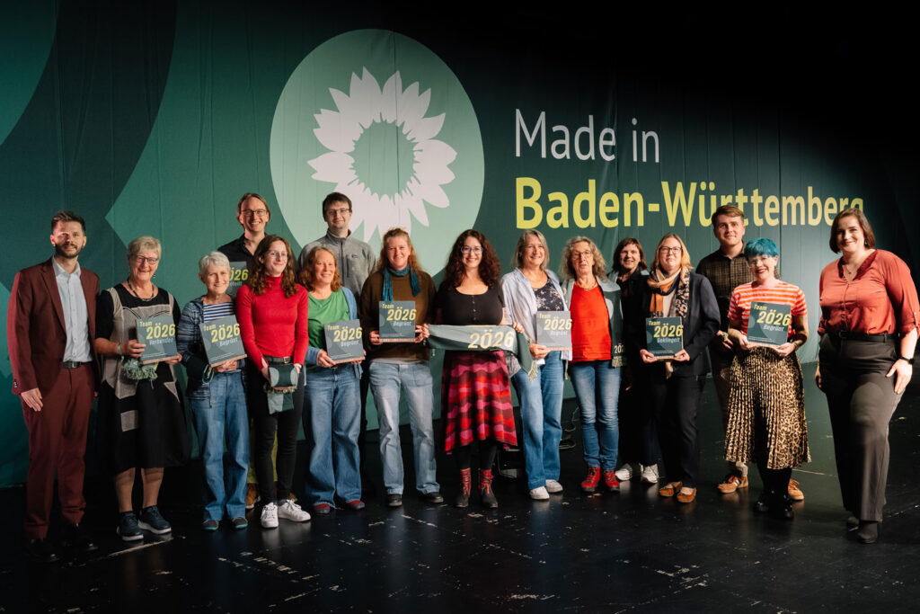 Ehrung unserer Kreisverbände für einen starken Wahlkampf auf der Landesdelegiertenkonferenz in Offenburg 2026