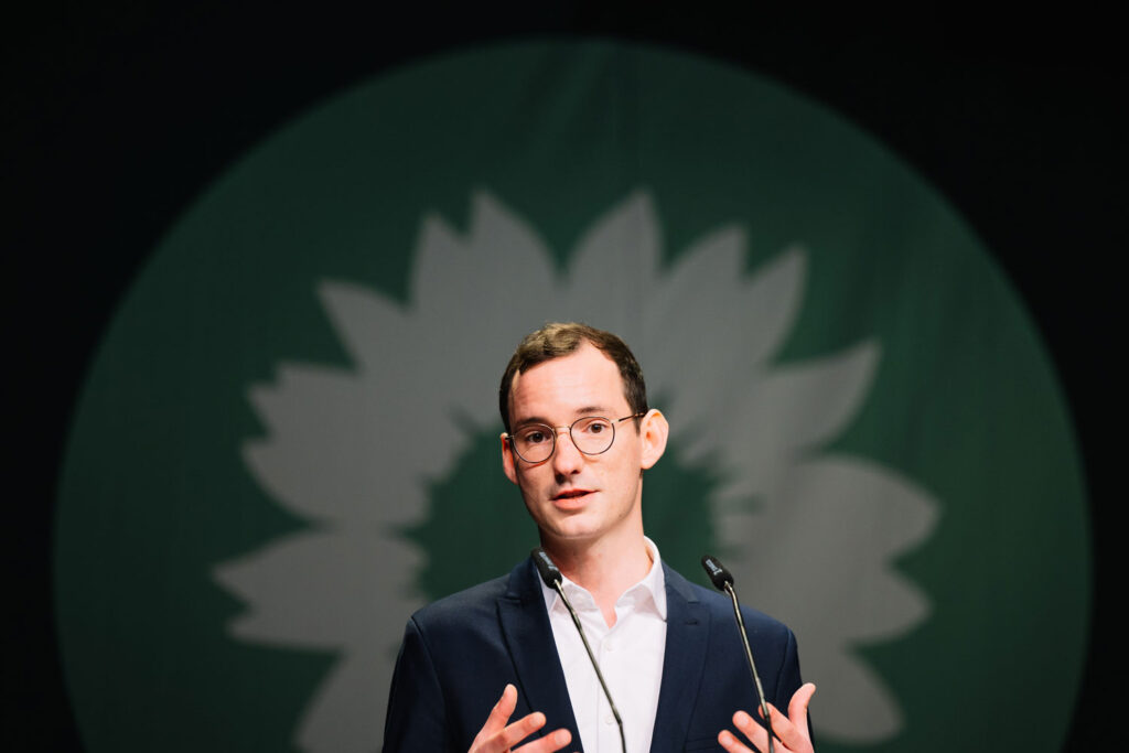 Jan-Lukas Schmitt auf der Landesdelegiertenkonferenz in Offenburg 2026