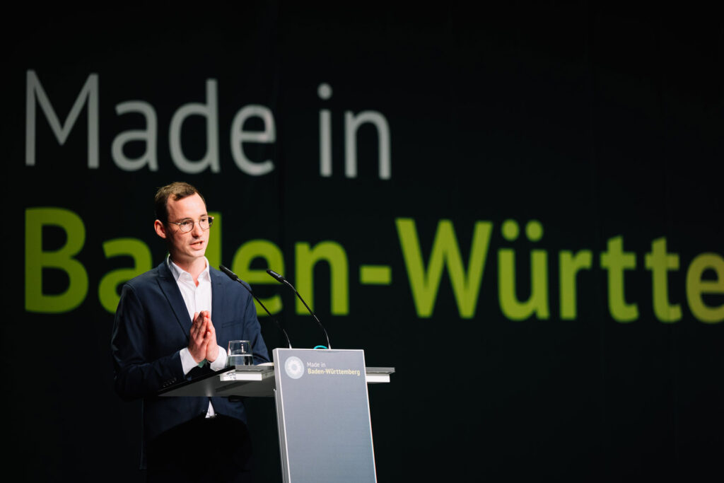 Jan-Lukas Schmitt auf der Landesdelegiertenkonferenz in Offenburg 2026