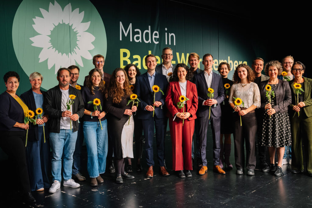 Unser neuer Parteirat, gewählt auf unserer 47. Landesdelegiertenkonferenz 2026 in Offenburg