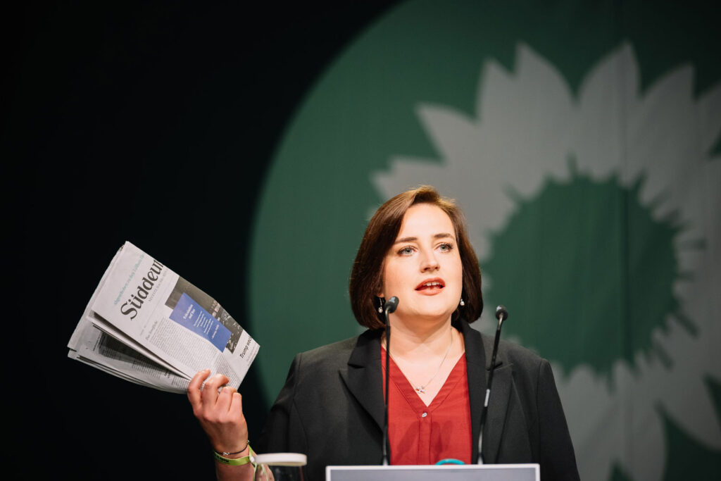 Lena Schwelling auf der Landesdelegiertenkonferenz in Offenburg 2026